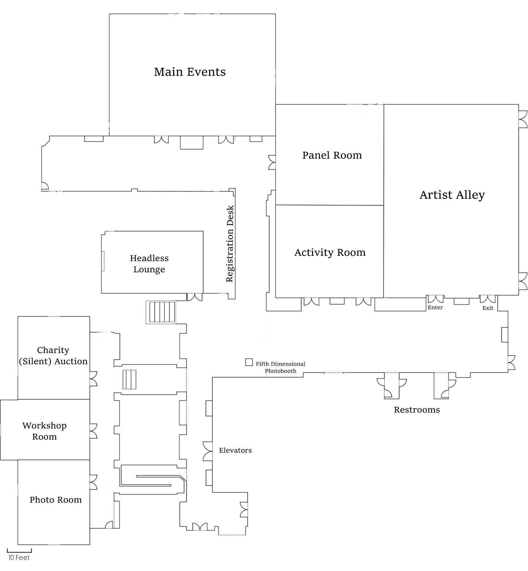 Map of venue